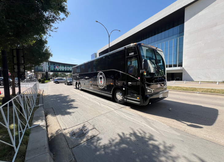 DFW Airport and Love Field Charter Bus Service
